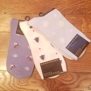 Banana Republic Socks Set of 3
